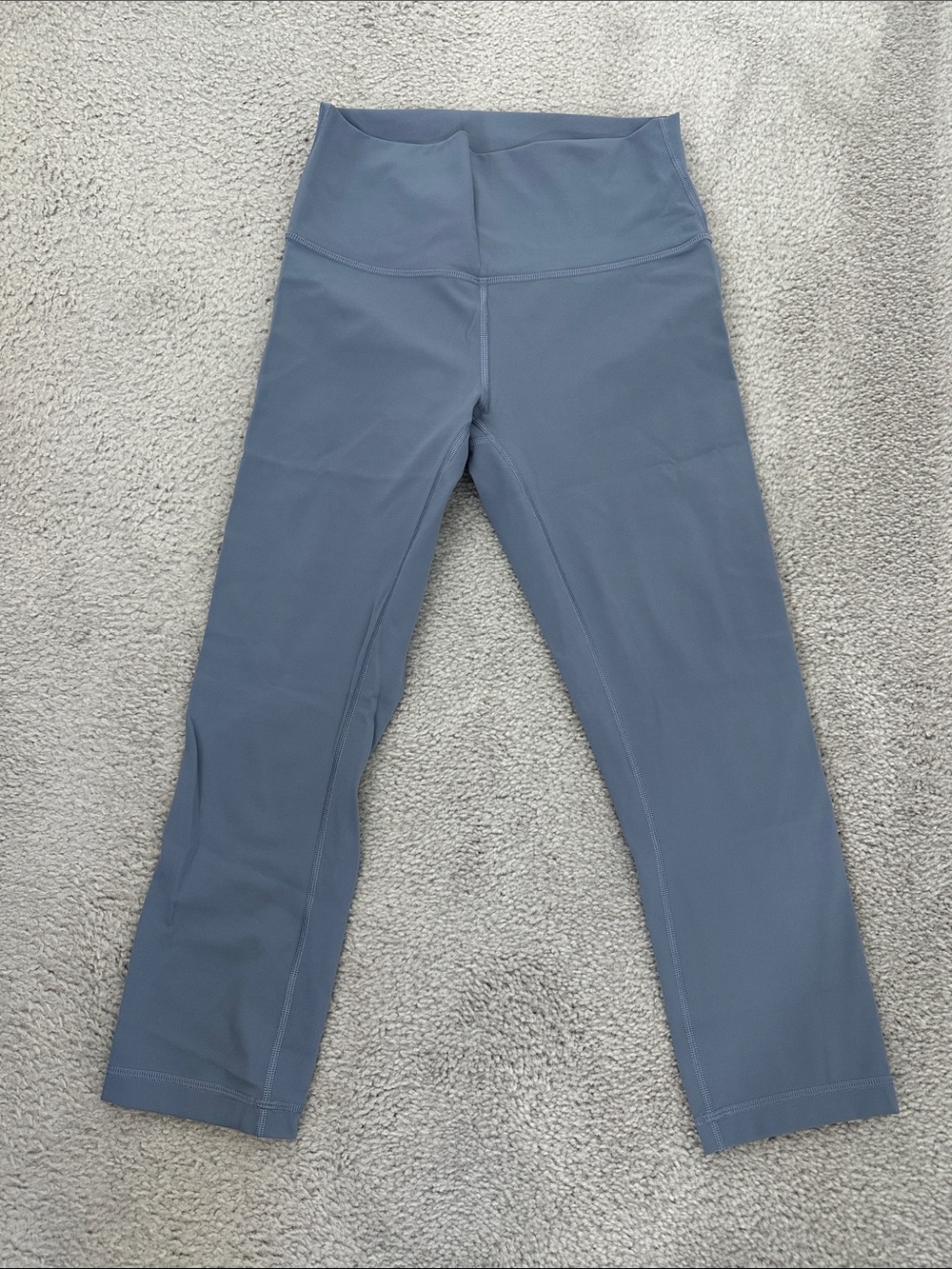 lululemon athletica Mid-Rise Performance Leggings in Slate Blue Gray